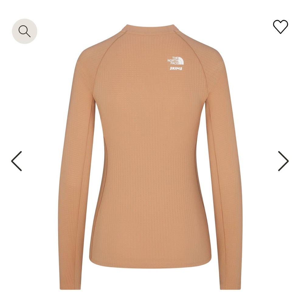 NORTH FACE X SKIMS DOTKNIT LONG SLEEVE TOP Ochre sz M

COLLECTION SOLD OUT - Picture 2 of 7